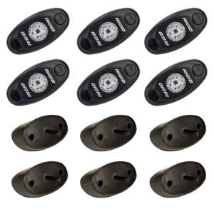 RIGID Industries - Rigid Industries Rock Light Kit- Amber (6 lights) 400293 - Image 1