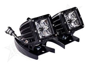 RIGID Industries - Rigid Industries D-series L Bracket Kit w/Hardware/ Black 40184 - Image 3