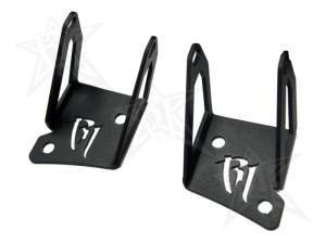 Rigid Industries Jeep JK - A-Pillar Mount Kit - Mounts set of Dually/D2 40331