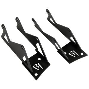 Rigid Industries Jeep JK - Double A-Pillar Mount - Mounts 2 sets of Dually/D2 40335