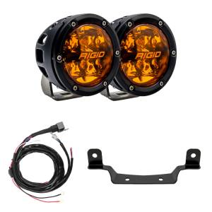 RIGID Industries - Rigid Industries 2017+ Polaris Pro R/Turbo R Revolve Amber PRO Grille Light Kit 41651 - Image 2