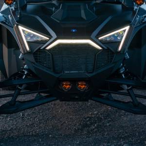RIGID Industries - Rigid Industries 2017+ Polaris Pro R/Turbo R Revolve Amber PRO Grille Light Kit 41651 - Image 3