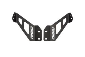 Rigid Industries 2018 Jeep JL - Hood Mount Kit - Mounts 20in Adapt Series 41665