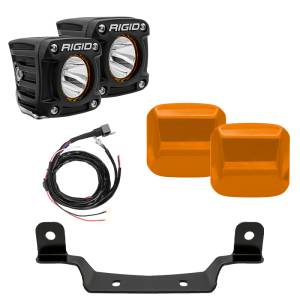 RIGID Industries - Rigid Industries 2017+ Polaris Pro R/Turbo R Revolve Grille Light Kit 41669 - Image 2