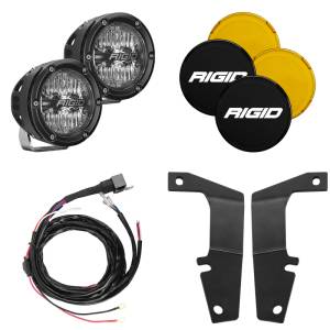 RIGID Industries - Rigid Industries 10-20 Toyota 4Runner A-Pillar Light Kit w/4in. 360-Series Drive 46704 - Image 2
