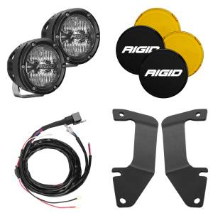 RIGID Industries - Rigid Industries 14-20 Toyota Tundra A-Pillar Light Kit w/4in. 360-Series Drive 46706 - Image 2