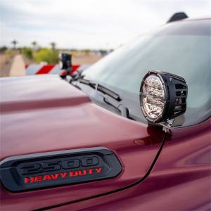 RIGID Industries - Rigid Industries 2019+ Dodge Ram 2500/3500 A-Pillar LED Light Mounts 46719 - Image 1