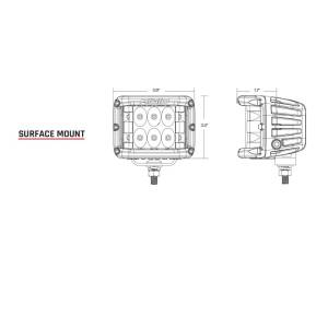 RIGID Industries - Rigid Industries 2022+ Toyota Tundra A-Pillar Lighting Kit (Fits 360-Series, D-SS Series) 46808 - Image 7