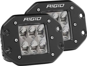 RIGID Industries - Rigid Industries D2 - Flush Mount - Driving Pair 512313 - Image 2