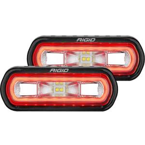 RIGID Industries - Rigid Industries SR-L Series Surface Mount LED Spreader Pair w/ Red Halo - Universal 53122 - Image 2
