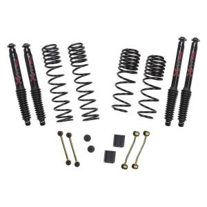 Skyjacker 21-23 Jeep Wrangler JL Rubicon 4XE 4 Dr LT 2.5in Coil Sys w/ Black MAX Shocks JL25ERBPBLT