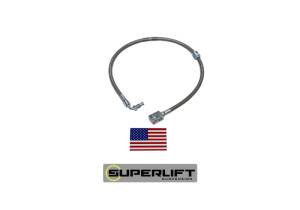 Superlift - Superlift 78-79 Ford F-150/Bronco w/ 4-9in Lift Kit (Single) Bullet Proof Brake Hose 91280 - Image 1
