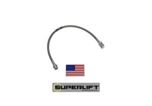 Superlift - Superlift 66-77 Ford Bronco w/ 3-6in Lift Kit (Single) Bullet Proof Brake Hose 91295 - Image 1