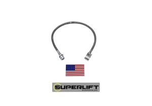 Superlift - Superlift 80-96 Ford F-150/Bronco w/ 4-6in Lift Kit (Single) Bullet Proof Brake Hoses 91330 - Image 2