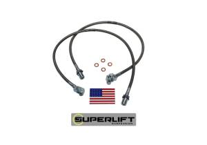 Superlift - Superlift 71-78 GM Pickup/Blazer/Suburbanwith 8-12in Lift Kit (Pair) Bullet Proof Brake Hoses 91345 - Image 1
