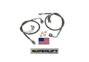 Superlift - Superlift 1987 GM Pickup/87-91 Blazer/Suburban w/ 8-12in Lift Kit (Pair) Bullet Proof Brake Hoses 91365 - Image 2