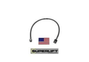 Superlift - Superlift 77-86 Jeep CJ w/ 2-4in Lift Kit (Single) Bullet Proof Brake Hose 91405 - Image 2