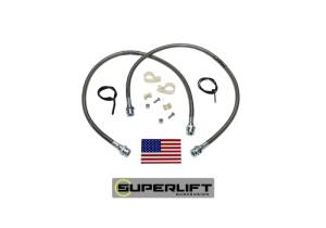 Superlift - Superlift 79-96 Toyota Pickup/4Runner w/ 3-7in Lift Kit (Pair) Bullet Proof Brake Hoses 91450 - Image 1