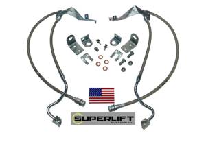Superlift - Superlift 05-07 Ford F-250/F-350 w/ 4-8in Lift Kit (Pair) Bullet Proof Brake Hoses 91520 - Image 1