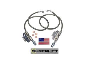 Superlift - Superlift 03-13 Dodge Ram 2500/3500 w/ 4-6in Lift Kit (Pair) Bullet Proof Brake Hoses 91600 - Image 1