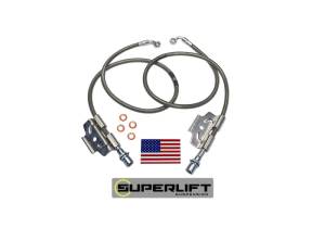 Superlift - Superlift 03-13 Dodge Ram 2500/3500 w/ 4-6in Lift Kit (Pair) Bullet Proof Brake Hoses 91600 - Image 2
