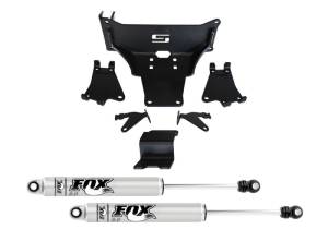 Superlift - Superlift 17-24 Ford F-450/550 Super Duty 4WD Dual Steering Stabilizer Kit w/ Fox 2.0 Shocks 92766 - Image 1